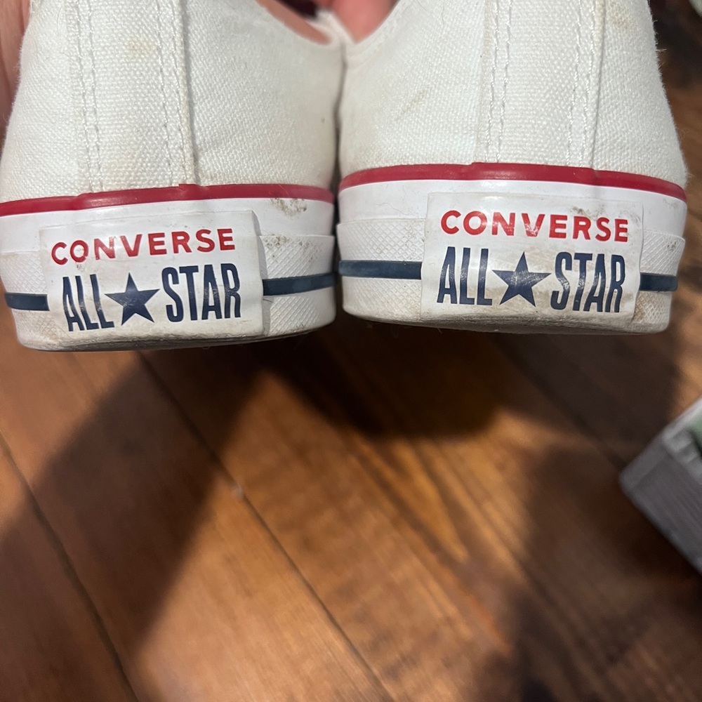 Converse All-Star | Classic White Canvas Sneakers - Picture 3 of 4